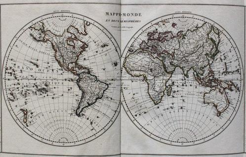 France - Atlas mondial; MM.Laoie Et Poirson - Nouvel Atlas, Livres, Atlas & Cartes géographiques