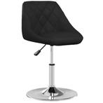 vidaXL Tabouret de bar Noir Similicuir, Huis en Inrichting, Barkrukken, Verzenden