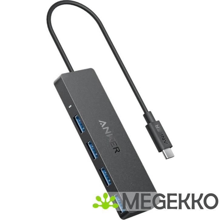 Anker Ultra Slim USB Type-C 5000 Mbit/s Zwart, Computers en Software, USB Sticks, Nieuw, Verzenden