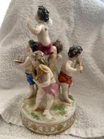 Beeldje - Putti musiciens - Porselein, Antiek en Kunst