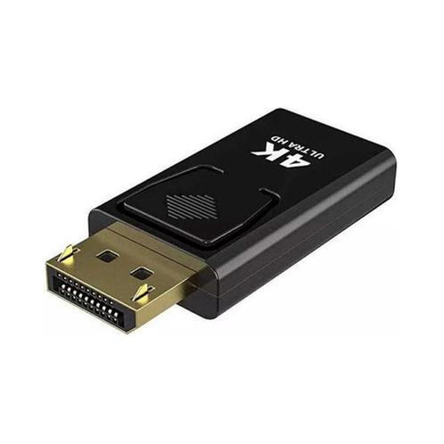 Video Adapter - DisplayPort naar HDMI - 1080p/4K - Zwart, TV, Hi-fi & Vidéo, Câbles audio & Câbles de télévision