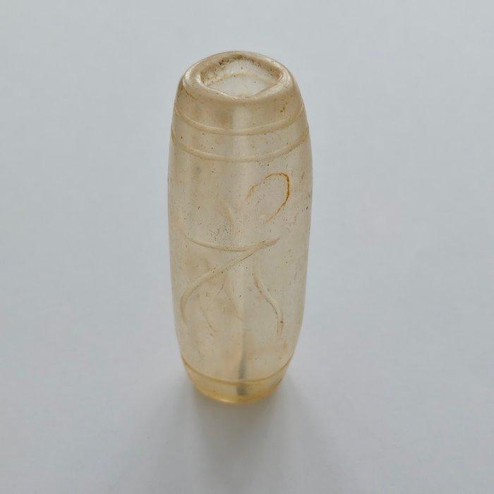 Oud Tibetaans of Nepalese Kristal Belangrijke kralenamulet, Antiek en Kunst, Antiek | Overige Antiek