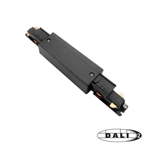 Luxar 3-Fase Rail DALI I-Vorm Connector Zwart, Huis en Inrichting, Lampen | Plafondlampen, Nieuw, Verzenden