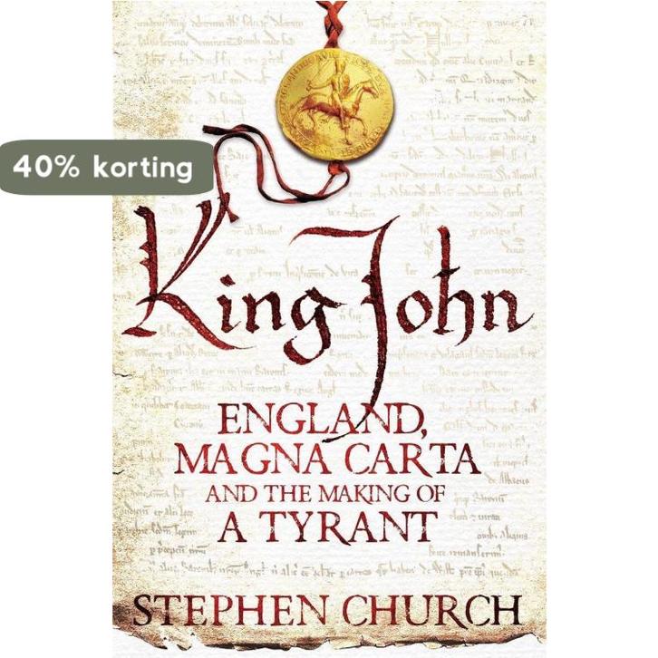 King John 9780230772458 Stephen Church, Boeken, Taal | Engels, Zo goed als nieuw, Verzenden