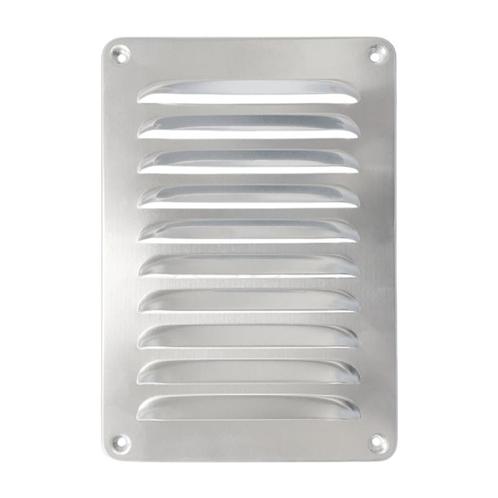 Aluminium schoepenrooster opbouw 150 x 215mm - ALU (1-1521A), Doe-het-zelf en Bouw, Ventilatie en Afzuiging, Nieuw, Verzenden