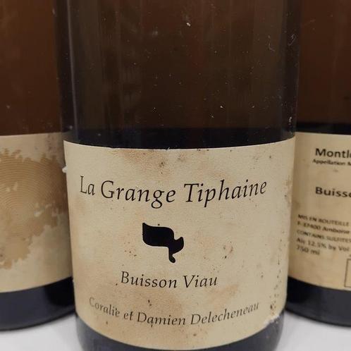 2020 La Grange Tiphaine Buisson Viau - Montlouis - 3, Verzamelen, Wijnen