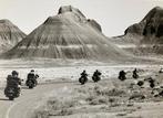 Peter Turnley (1955-) - Harleys in las Vegas to Milwaukee