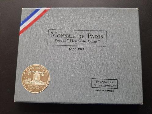 Frankrijk. Year Set (FDC) 1973 (8 monnaies)  (Zonder, Postzegels en Munten, Munten | Europa | Euromunten