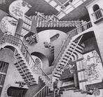 M.C. Escher (1898-1972) (after) - Relativity, 1953