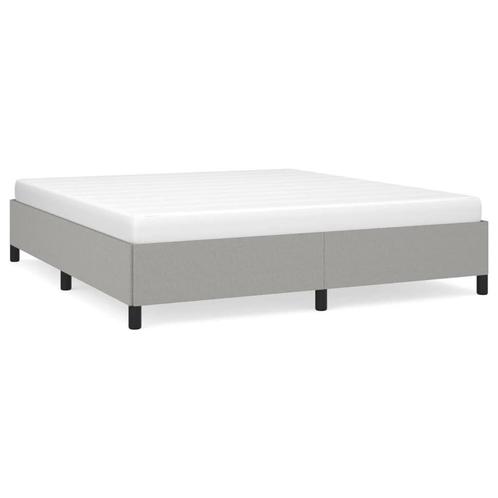 Bedframe 160x200 Lichtgrijs - Tweede Kansje voor jouw sla..., Huis en Inrichting, Slaapkamer | Bedden, 160 cm, 200 cm, Grijs, Nieuw