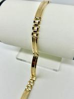 Armband - 18 karaat Geel goud - 18 karaals gouden bracelet, Handtassen en Accessoires, Armbanden, Nieuw