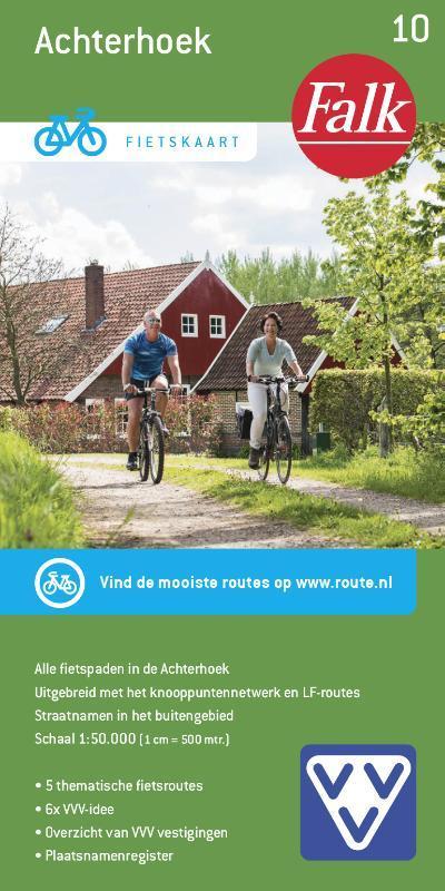 Falkplan fietskaart 10 - Achterhoek 9789028724235 Falk, Boeken, Overige Boeken, Gelezen, Verzenden
