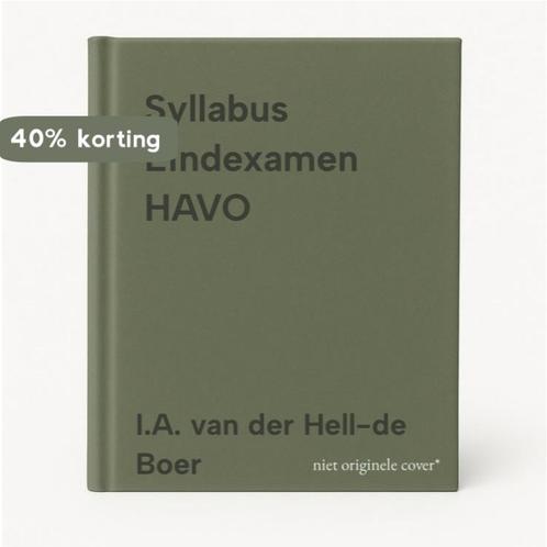 Syllabus Eindexamen HAVO 9789490227012, Boeken, Taal | Engels, Zo goed als nieuw, Verzenden