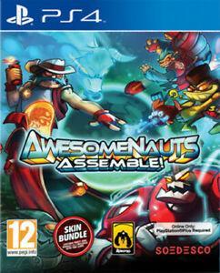 Awesomenauts Assemble (PS4) PEGI 12+ Platform, Games en Spelcomputers, Games | Sony PlayStation 4, Zo goed als nieuw, Verzenden
