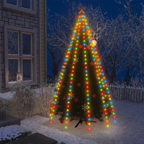 vidaXL Kerstboomverlichting met 300 LEDs meerkleurig net, Huis en Inrichting, Lampen | Overige, Nieuw, Verzenden