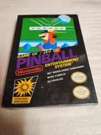 Nintendo - NES - Pinball - black box - Videogame - In