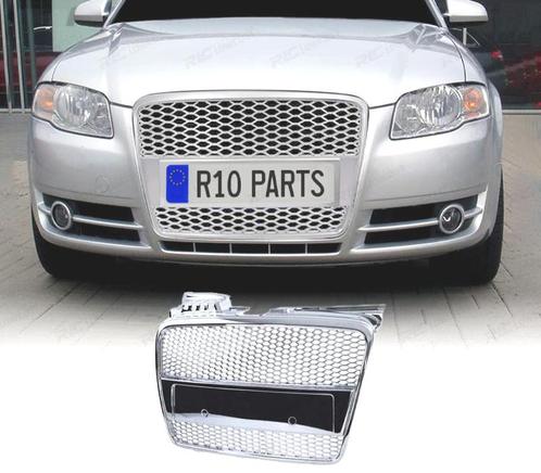 CALANDRE AUDI A4 B7 04-09 LOOK S LINE CHROMÉ, Auto-onderdelen, Carrosserie, Verzenden