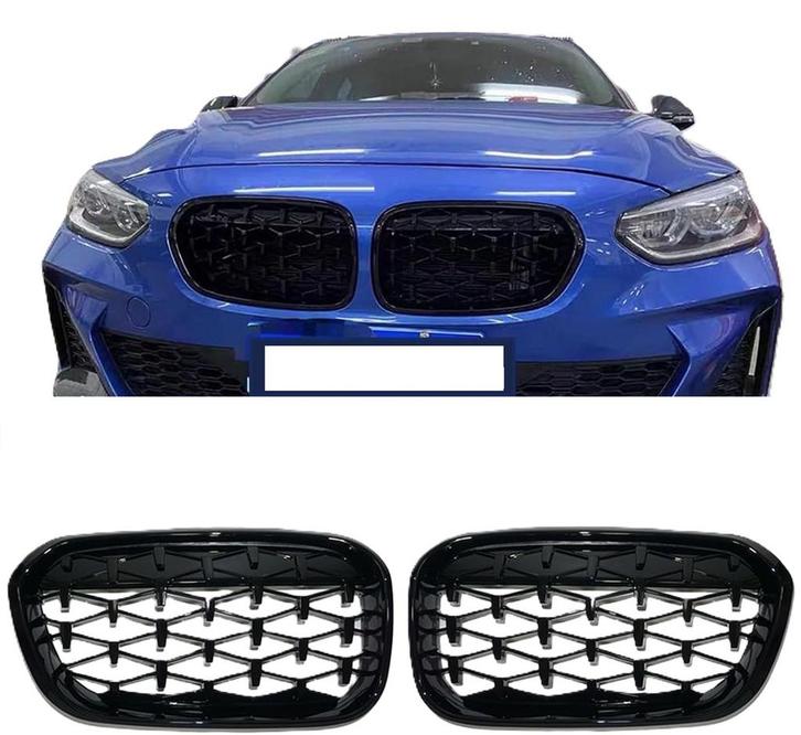 Grillen set | Nieren | BMW 1-serie F20 F21 | 2015-2018 | Gla, Auto-onderdelen, Carrosserie, Nieuw, BMW, Verzenden