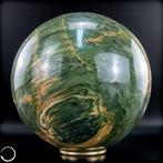 Natuurlijk groene tuinquarz-kristal Bol- 9323.75 g, Antiek en Kunst