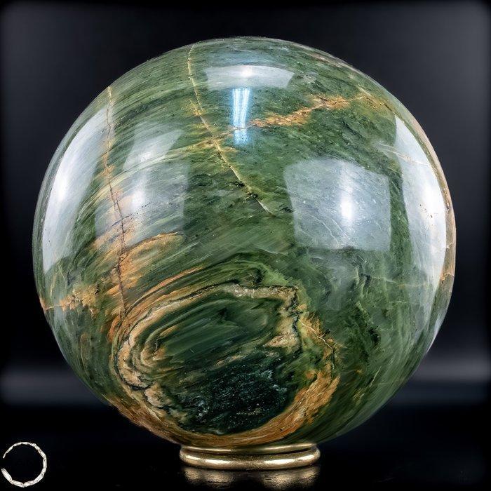 Natuurlijk groene tuinquarz-kristal Bol- 9323.75 g, Antiek en Kunst, Curiosa en Brocante