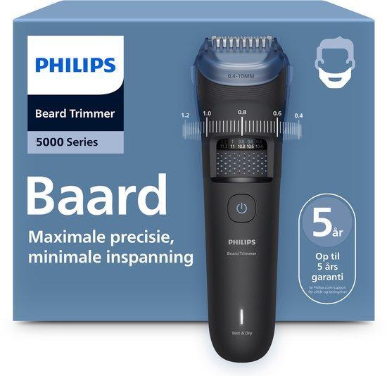 Philips Baardtrimmer mannen Series 5000 (Scheerapparaten), Handtassen en Accessoires, Uiterlijk | Haarverzorging, Nieuw, Verzenden