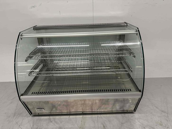 RVS Warmhoudvitrine Warmtevitrine 160 liter 230V Horeca, Zakelijke goederen, Horeca | Keukenapparatuur, Ophalen of Verzenden