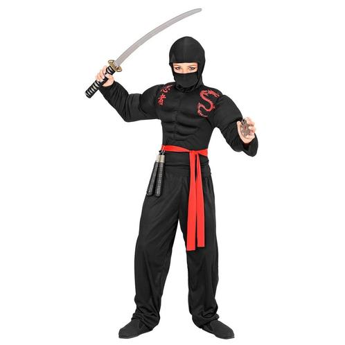 Ninja Shirt Kind, Kinderen en Baby's, Carnavalskleding en Verkleedspullen, Nieuw, Verzenden