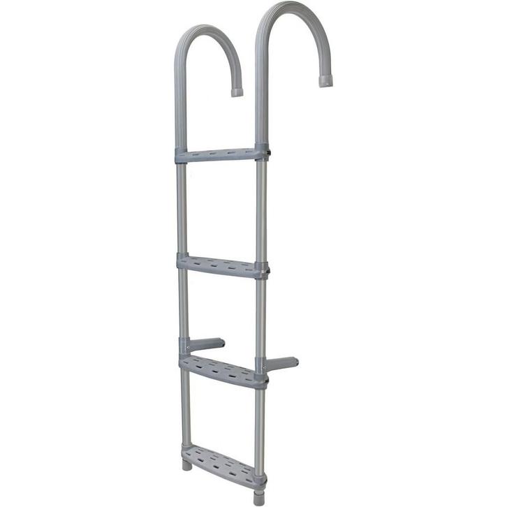 Zwemtrap Aluminium 4 Treden 124x30cm, Watersport en Boten, Bootonderdelen, Nieuw, Ophalen of Verzenden