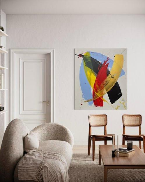 Eren - Katana no.137 - XXL, Antiek en Kunst, Kunst | Schilderijen | Modern