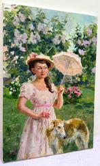 Vladimir Goussev (1957) - Sous les Lilas - Ombrelle Rose et
