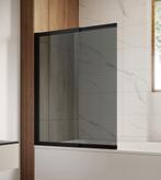 Badwand Moka 130 x 140 cm Zwart Getint Badscherm 5 mm, Verzenden, Nieuw
