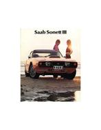 1972 SAAB SONETT BROCHURE ENGELS (USA), Nieuw