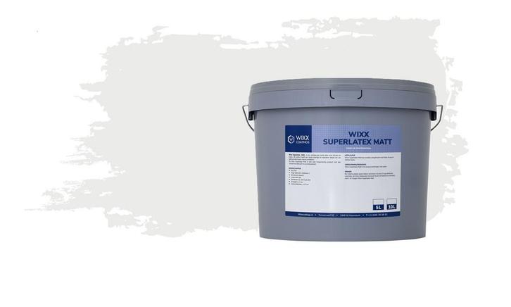 Wixx Superlatex Matt binnen en buiten 5L, Doe-het-zelf en Bouw, Verf, Beits en Lak, Nieuw, Verzenden