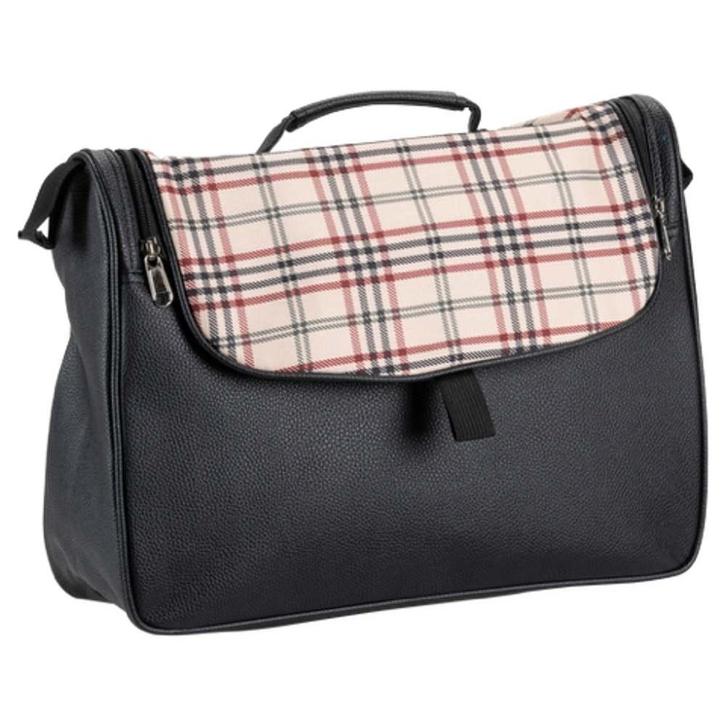 Rollatortas skai leer met ruit motief en ritssluiting, Diversen, Verpleegmiddelen, Ophalen of Verzenden