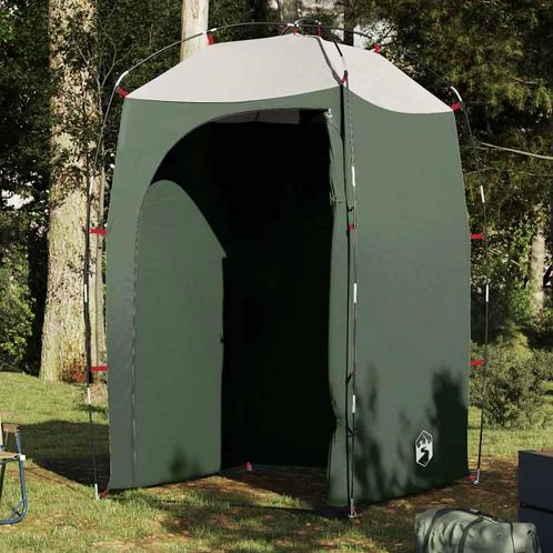 vidaXL Douchetent waterdicht groen, Caravans en Kamperen, Tentaccessoires, Nieuw, Verzenden