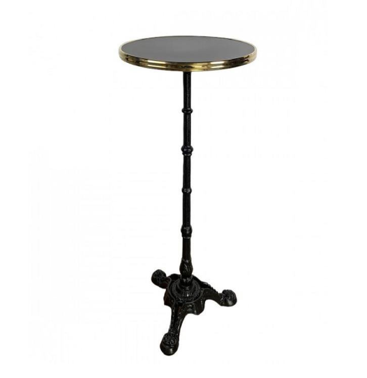 Nieuwe Terras Statafel Parijs (60cm) – Zwart- Vintage/Café, Huis en Inrichting, Tafels | Eettafels, Ophalen