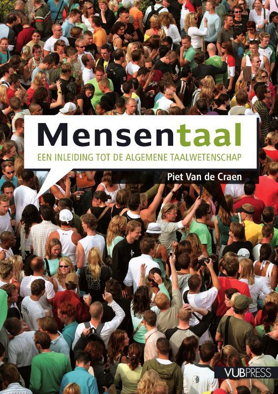 Mensentaal 9789054874423 Piet Van de Craen, Boeken, Overige Boeken, Gelezen, Verzenden