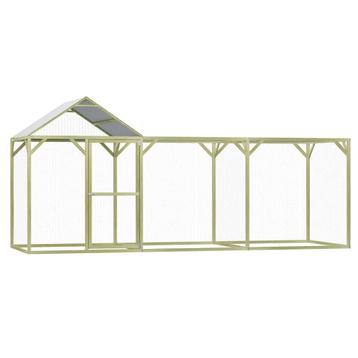 vidaXL Kippenhok 4,5x1,5x2 m geïmpregneerd grenenhout, Verzenden