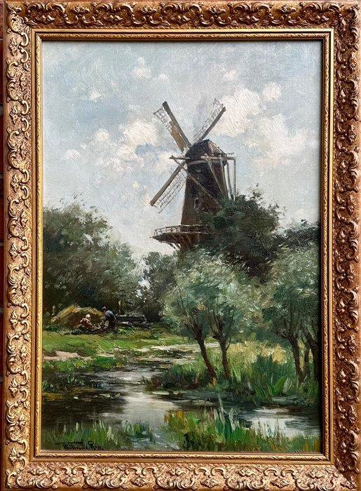 Willem Cornelis Rip (1856-1922) - A Rural landscape With, Antiek en Kunst, Kunst | Schilderijen | Klassiek