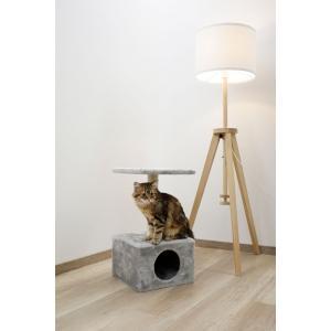 Arbre à chat amethyst, gris, hauteur 57 cm, Animaux & Accessoires, Accessoires pour chats