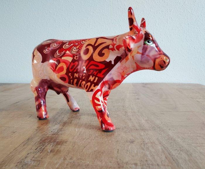 Beeldje - CowParade koe Pop-Art - Keramiek, Antiek en Kunst, Curiosa en Brocante