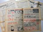 Oude kranten met strips van Willy Vandersteen (Lambik,, Boeken, Stripverhalen, Nieuw