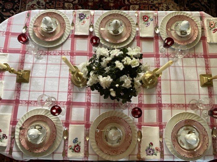 8 linnen servetten uit het begin van de 20e eeuw met, Antiek en Kunst, Antiek | Tapijten, Tafelkleden en Textiel