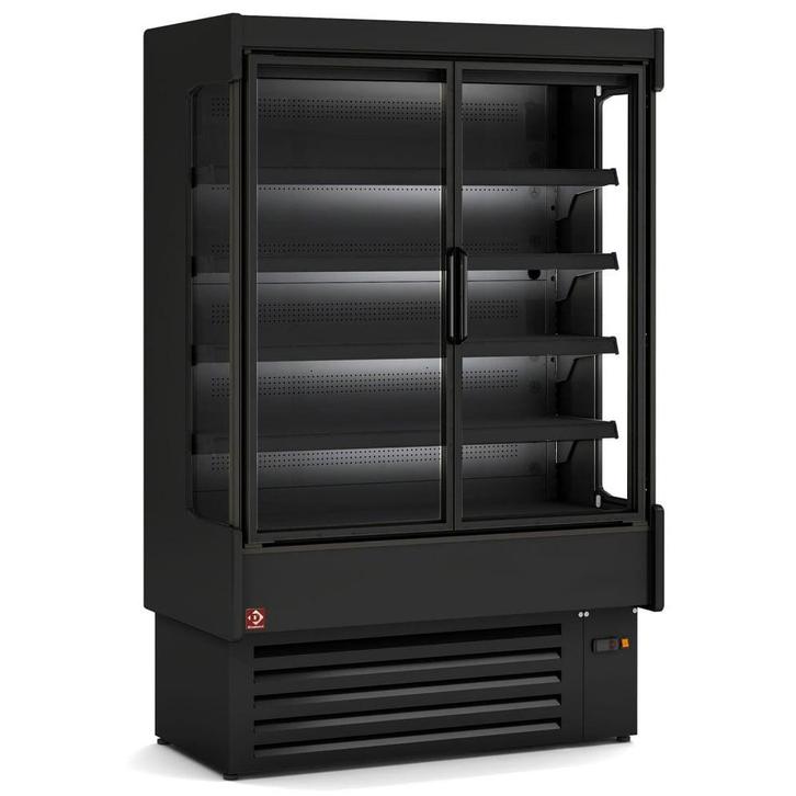 Wandkoeling | NIAGARA | Zwart | -1°C/+5°C | Geventileerd |, Zakelijke goederen, Horeca | Keukenapparatuur, Nieuw in verpakking