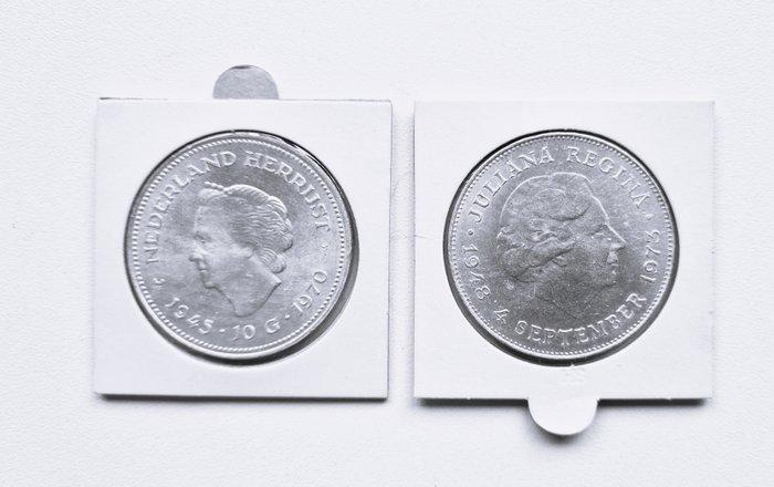Nederland. 10 Gulden 1970/1973 (Zonder minimumprijs), Postzegels en Munten, Munten | Nederland
