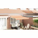 vidaXL Zonnescherm geel en oranje 3,5 x 2,5 m Polyester en, Verzenden, Nieuw