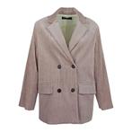 Phisique du Role • velvet blazer • 34 (00), Kleding | Dames, Verzenden, Maat 42/44 (L), Nieuw, Roze