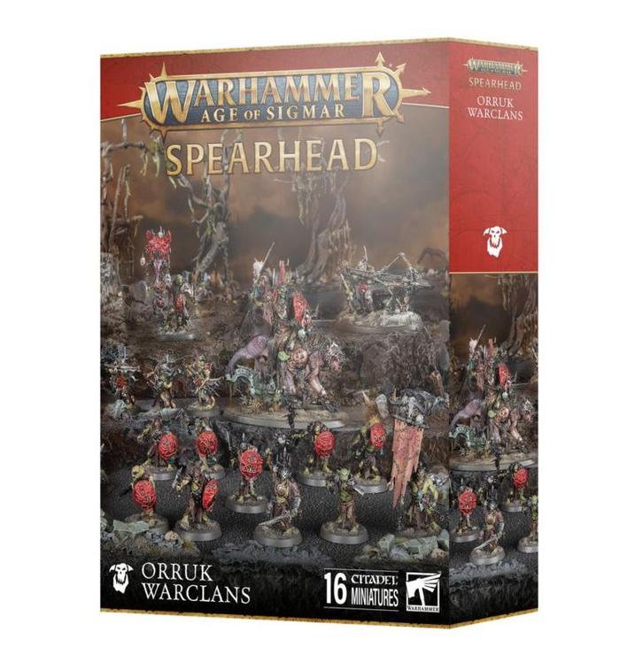 Spearhead Orruk Warclans (Warhammer Age of Sigmar Nieuw), Hobby & Loisirs créatifs, Wargaming, Enlèvement ou Envoi