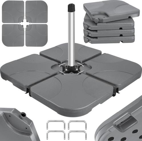 KESSER® Parasoltegel - Parasolvoet  - Vulbaar tot 80 kg  - G, Tuin en Terras, Overige Tuin en Terras, Verzenden