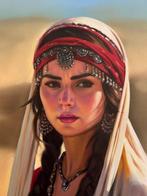 Sajed Ebrahimizade - Desert Girl, Antiek en Kunst